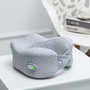 【和正】便携充电震动款按摩护颈记忆棉枕芯U型枕HZ-UJZ-1 比较实用的小礼品