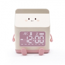 创意牛奶盒唤醒闹钟 卡通电子钟专用计时器闹钟 实用礼品有哪些