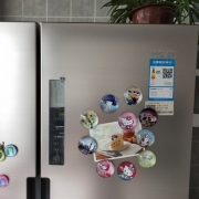水晶玻璃磁性冰箱贴 冰箱贴定制 纪念品随手礼创意小礼品