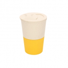 小麦秸秆塑料咖啡杯子 创意带盖随水杯 活动礼品送什么好