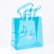 【来图定制】PVC手提袋定制/透明防水购物袋定做/镭射包袋定制