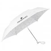 施华洛世奇（SWAROVSKI） 速干雨伞（白色） 匠心设计 轻巧便携 商务宴会礼品
