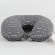 条纹泡沫粒子U型枕 舒适透气颈枕 办公午休枕 20元以内礼品