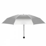 钛银五折防晒伞 8骨小巧折叠伞 UPF50+防紫外线便携超轻伞 送什么给用户好