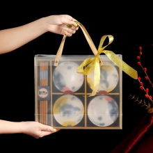 国潮陶瓷碗碗筷套装礼盒装 节日国庆开业活动回礼礼品