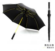 高尔夫商务自动直杆伞 超大遮阳黑胶伞 便携式商务礼品