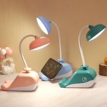 鲸鱼LED台灯 便携手机架台灯 最受欢迎小礼品