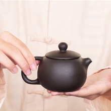 紫砂快客杯一壶四杯+茶叶罐 户外旅行茶具套装 创意拓客礼品