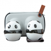 创意熊猫旅行茶具快客杯  携带便捷大容量快客杯 送客户实用小礼品