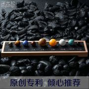 【九大恒星】宇宙星空迷你星球石头创意摆件 办公桌面装饰摆件 