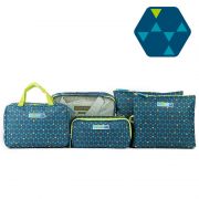 旅行用品三件套装 拉杆箱行李衣物袋收纳整理袋 比较实用的小礼品