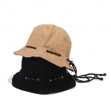 防晒渔夫帽 抽绳直筒可收纳折叠遮阳帽子 活动礼品送什么好