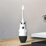 创意熊猫造型软毛电动牙刷 防水儿童声波牙刷 六一儿童节礼品推荐