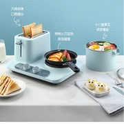 东菱 DL-3405烤面包片三合一多功能早餐机 实用创意小礼品