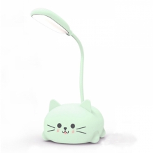 创意萌猫折叠LED小台灯 学习护眼书灯 USB充电迷你小夜灯 校招小礼品