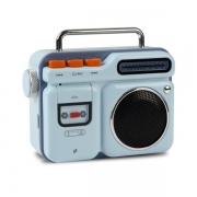 MOCO复古小音箱 无线蓝牙音响 时尚收音机外形便携音箱 有趣的礼品