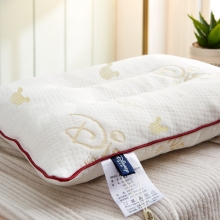 迪士尼·天然乳胶枕 家用通用乳胶枕雪花颗粒枕 活动奖品设置