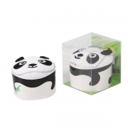 熊猫小方巾单条装 二十一支双股纯棉毛巾 校园活动礼品