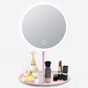 化妆镜台式led灯 桌面补光便携美妆镜 精致创意礼品