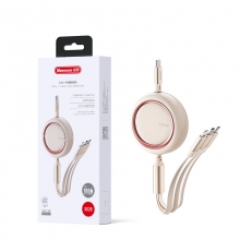 纽曼三合一伸缩快充线 100W快充数据线