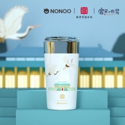 NONOO原创设计国风系列鹤上青云咖啡杯 精致创意小礼品