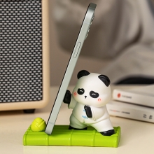 国潮功夫熊猫手机支架 懒人桌面支架 端午节礼品