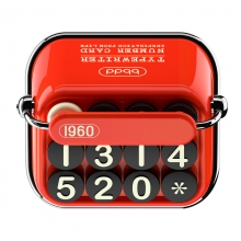 复古打字机隐藏临时停车号码牌 创意挪车电话牌摆件 车载相关的小礼品
