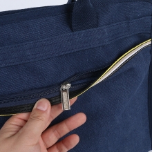 时尚简约帆布包 清新文艺拉链文件袋手提袋文件包 员工福利定制