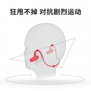 G56骨传导概念蓝牙耳机 双耳无线耳挂式运动跑步不入耳 活动礼品送什么