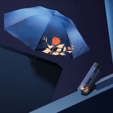 菲驰（VENES）花漫时光保温杯+雨伞套装 三八女神节礼品