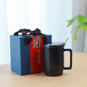 马克陶瓷办公个性咖啡杯 商务定制杯子小礼品