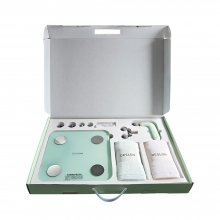 德世朗 健康生活智享三件套 智能体脂称+筋膜枪+毛巾 送客户礼品