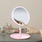 化妆镜台式led灯 桌面补光便携美妆镜 精致创意礼品