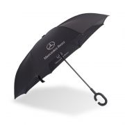 反向汽车伞车标倒立伞 创意反转免持晴雨伞 实用创意小礼品