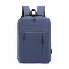 USB充电背包 休闲商务男包防水笔记本双肩包 比较实用的奖品