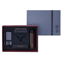 【护航套装A】乐扣保温杯+无线充车载支架+合金车牌号礼盒