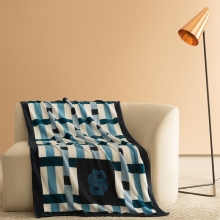 Boss晶格条纹毯 办公午休毯 实用礼品