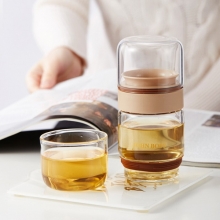 JOHN BOSS（英国） 随行泡茶玻璃杯三件套HB-AS02 企业礼品定制