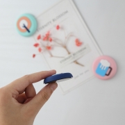 圆形PVC磁性冰箱贴 便签贴摆设装饰 活动小礼品推荐