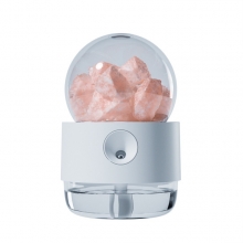 盐石水晶球加湿器 小夜灯精油香薰器 创意生日礼品