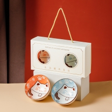 创意日式招财猫陶瓷餐具套装 实用活动礼品