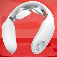 SKG 智能多功能护颈仪 语音AI控制 颈椎按摩器颈部按摩 年会福利礼品