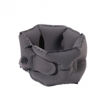 围脖收纳充气枕 充气u型枕 旅行便携护颈枕 可收纳飞机枕 按压充气枕