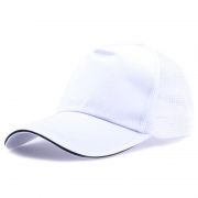 户外五片纯棉遮阳网帽 空白广告帽子定制 物美价廉的小礼品