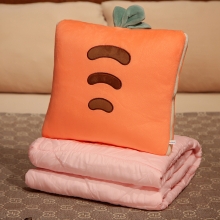 两用抱枕被 午睡空调被抱枕毯 便宜实用的小礼品
