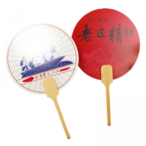 文创精品宣纸团扇 绘画古风扇书法扇子 diy广告扇定制