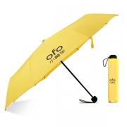 长绳折叠纯色折叠伞 促销广告宣传礼品伞定制 