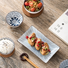 日式和风食器陶瓷青花瓷碗套装 日式餐具礼盒伴手礼
