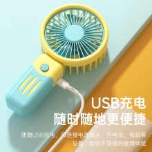 卡通迷你手机支架小风扇 USB便携式小风扇 夏季小礼品