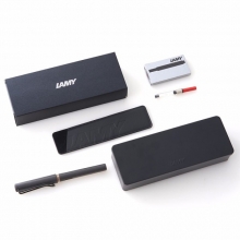 凌美(LAMY) 黑色金属钢笔礼盒 简约商务大气签字笔 商务礼品送什么